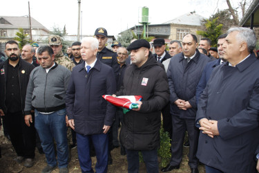 Cəlilabadda şəhid Quliyev Mahir Abuzər oğlu ilə vida mərasimi keçirilib