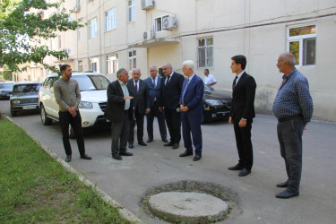 Rafiq Cəlilov rayonda aparılan yenidənqurma və abadlıq-quruculuq işləri ilə tanış olmuşdur.
