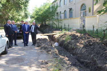 Rafiq Cəlilov rayonda aparılan yenidənqurma və abadlıq-quruculuq işləri ilə tanış olmuşdur.