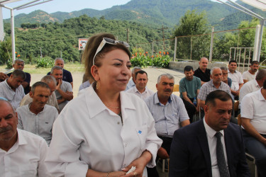 Cəlilabad rayonunun Fətullaqışlaq kəndində səyyar qəbul-görüş keçirilib