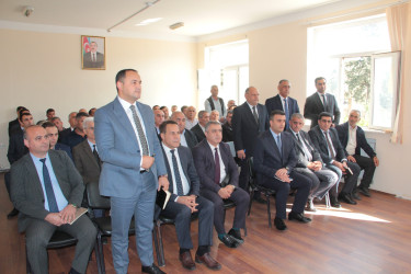 Rafiq Cəlilov növbəti səyyar qəbul-görüşünü Gülməmmədli kənd sakinləri ilə keçirmişdir