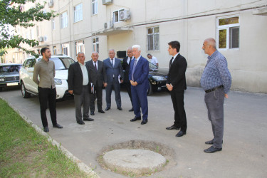 Rafiq Cəlilov rayonda aparılan yenidənqurma və abadlıq-quruculuq işləri ilə tanış olmuşdur.