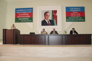 Cəlilabad rayonunda yanğın təhlükəsizliyi ilə bağlı görülmüş işlər və qarşıda duran vəzifələr barədə müşavirə keçirilmişdir