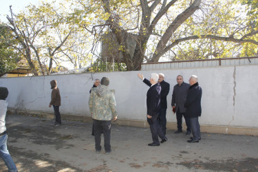 Rayon icra başçısı Cəlilabad şəhərində abadlıq işlərinin gedişi ilə tanış olub