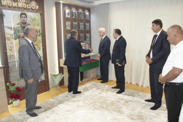 Şəhid Nahid Məmmədovun ev-muzeyi ziyarət olunub