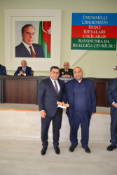 Cəlilabadda şəhid ailələrinə orden və medallar təqdim edilib