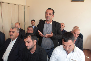 Rafiq Cəlilov növbəti səyyar qəbul-görüşünü Gülməmmədli kənd sakinləri ilə keçirmişdir