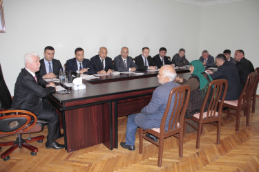 Cəlilabad Rayon İcra Hakimiyyətinin başçısı Rafiq Cəlilov vətəndaşları qəbul edib