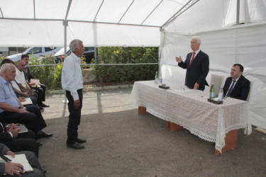 Cəlilabad rayonunun Fətullaqışlaq kəndində səyyar qəbul-görüş keçirilib