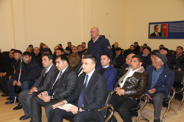 Rafiq Cəlilov növbəti səyyar qəbul-görüşünü Muğan kənd sakinləri ilə keçirmişdir