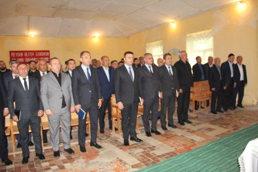 Seyidbazar kəndində vətəndaşlarla səyyar qəbul keçirilib