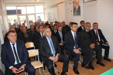 Rafiq Cəlilov növbəti səyyar qəbul-görüşünü Cəfərxanlı kənd sakinləri ilə keçirmişdir