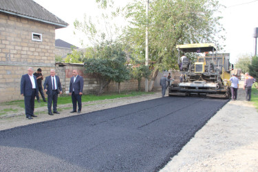 Cəlilabad şəhərində sakinlərin rahatlığını təmin etmək məqsədilə yenidənqurma işləri davam etdirilir.