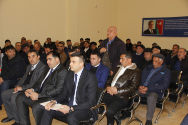 Rafiq Cəlilov növbəti səyyar qəbul-görüşünü Muğan kənd sakinləri ilə keçirmişdir