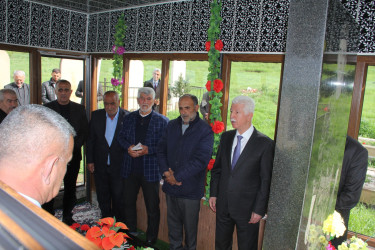 Şəhid Röyal Nəsirovun məzarı ziyarət edilib