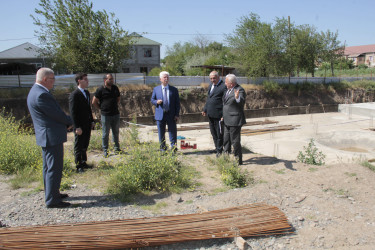 Rafiq Cəlilov rayonda aparılan yenidənqurma və abadlıq-quruculuq işləri ilə tanış olmuşdur.