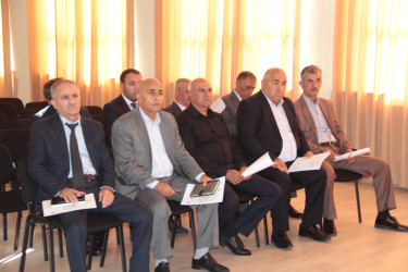 Cəlilabad rayonunda Su təsərrüfatlarının idarə edilməsində bələdiyyələrin rolunun artırılması və Sudan İstifadəedənlər Birliklərinin (SİB) fəaliyyətinin təkmilləşdirilməsi barədə iclas keçirilmişdir