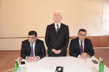 Cəlilabad rayonunda Qarazəncir kənd sakinləri ilə səyyar qəbul-görüş keçirilib