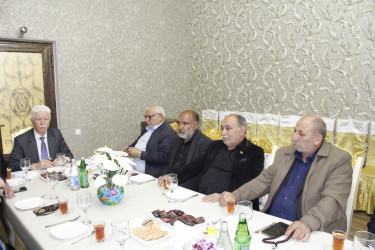 Cəlilabad Rayon İcra Hakimiyyətinin başçısı Rafiq Cəlilov bir qrup şəhid atası ilə görüşüb