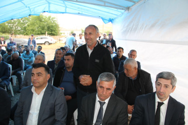 Rafiq Cəlilov növbəti səyyar qəbul-görüşünü Şorbaçı kənd sakinləri ilə keçirmişdir