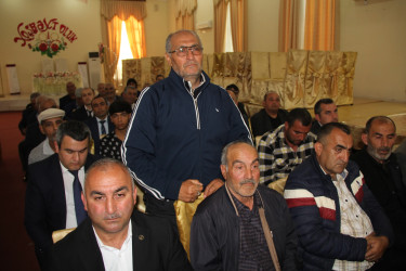 Rafiq Cəlilov Ağdaş kəndində növbəti səyyar qəbul-görüş keçirib