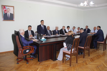 Cəlilabad Rayon İcra Hakimiyyətinin başçıs Rafiq Cəlilov vətəndaşları qəbul edib