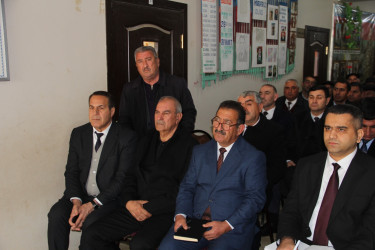 Cəlilabad rayonunda Zəhmətabad kənd sakinləri ilə səyyar qəbul-görüş keçirilib