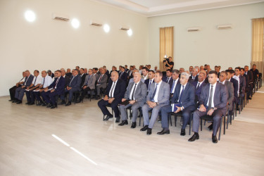 “Azərbaycan Respublikasında kənd təsərrüfatı, balıqçılıq və akvakultura məhsullarının istehsalı və emalı sahələrinin inkişafına dair 2026–2030-cu illər üçün Dövlət Proqramı”ndan irəli gələn tədbirlərin icrası ilə bağlı yaradılmış qərargahın iclası keçirilmişdir
