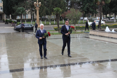 Gənclər və idman naziri Fərid Qayıbov Cəlilabad rayonunda vətəndaş qəbulu keçirib