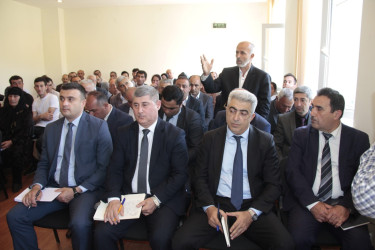 Cəlilabad rayonunun Soltankənd kəndində səyyar qəbul-görüş keçirilib