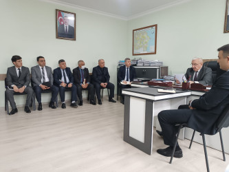 “Yaşıl dünya naminə həmrəylik ili” elan edilməsi ilə bağlı təsdiq edilmiş Tədbirlər Planı çərçivəsində rayonda görülən işlər və qarşıya qoyulan mühüm vəzifələrlə bağlı dəyirmi masa keçirilib