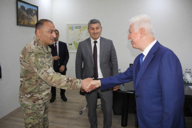 Rafiq Cəlilov “Xüsusi Təyinatlıların Qaziləri, Şəhid ailələri və Veteranları” İctimai Birliyinin idarə heyətinin sədrini qəbul etmişdir