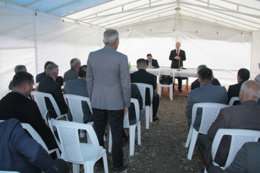 Rafiq Cəlilov növbəti səyyar qəbul-görüşünü Şorbaçı kənd sakinləri ilə keçirmişdir