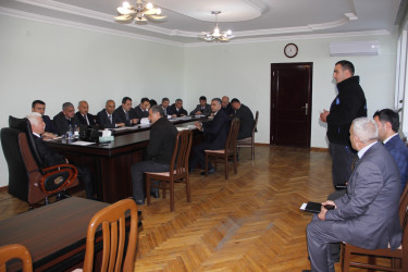 Cəlilabad Rayon İcra Hakimiyyətinin başçısı Rafiq Cəlilov tərəfindən vətəndaş qəbulu keçirilib