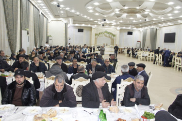 Cəlilabadda Ramazan ayı münasibətilə iftar süfrəsi təşkil edilib