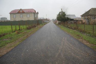 Göytəpə şəhərinin küçələri asfaltlaşdırılır
