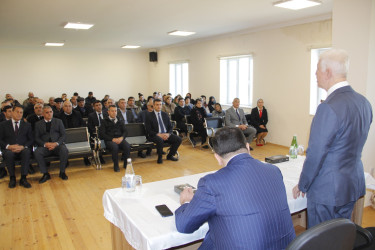 Cəlilabad Rayon İcra Hakimiyyətinin başçısı Rafiq Cəlilov Kazımabad kəndində vətəndaş qəbulu keçirib