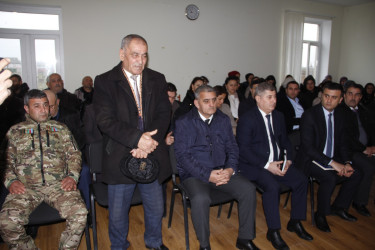 Cəlilabad rayonunda Sabirabad kənd sakinləri ilə növbəti səyyar qəbul-görüş keçirilib