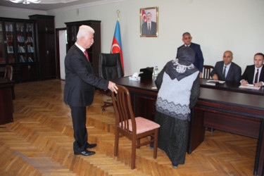 Cəlilabad Rayon İcra Hakimiyyətinin başçısı Rafiq Cəlilov növbəti vətəndaş qəbulu keçirib