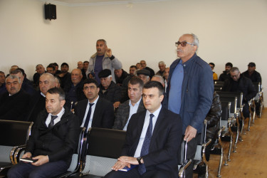 Cəlilabad Rayon İcra Hakimiyyətinin başçısı Rafiq Cəlilov Kazımabad kəndində vətəndaş qəbulu keçirib