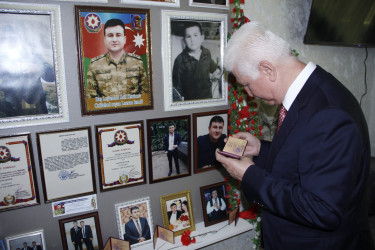 27 Sentyabr – Anım Günü ilə əlaqədar olaraq Vətən uğrunda canından keçən qəhrəmanların ailələri ziyarət edilib