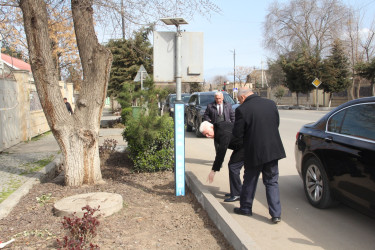 “Şəhərsalma və Memarlıq İli” çərçivəsində Cəlilabad rayonunda abadlıq işləri davam edir