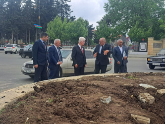 Rafiq Cəlilov rayonda həyata keçirilən işlərin icra vəziyyəti ilə tanış olmuşdur