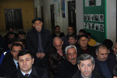 Cəlilabad rayonunda Zəhmətabad kənd sakinləri ilə səyyar qəbul-görüş keçirilib