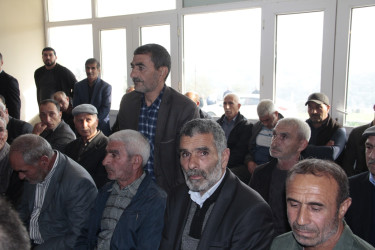 Cəlilabad rayonunda Sadatlı kənd sakinləri ilə səyyar qəbul-görüş keçirilib