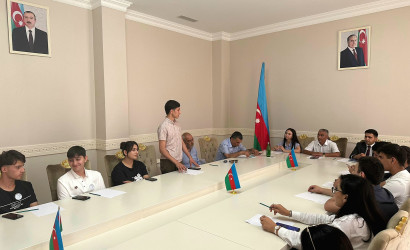 Cəlilabadda "Milli dəyərlərlə birləşən gənclik" mövzusunda dəyirmi masa keçirilib