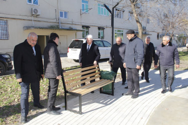 Rayon icra başçısı Cəlilabad şəhərində abadlıq işlərinin gedişi ilə tanış olub
