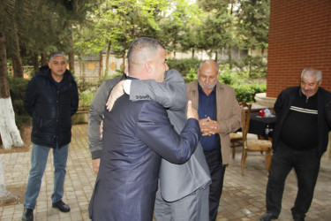 Cəlilabad Rayon İcra Hakimiyyətinin başçısı Rafiq Cəlilov bir qrup şəhid atası ilə görüşüb