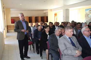 Alar kənd sakinləri ilə 8 aprel 2026-cı il tarixdə səyyar qəbul-görüş keçirilib