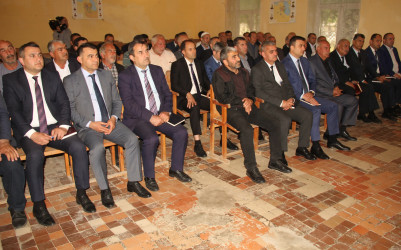 Rafiq Cəlilov Seyidbazar kəndində səyyar qəbul-görüş keçirib
